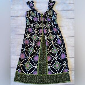 Floral Geometric Dress